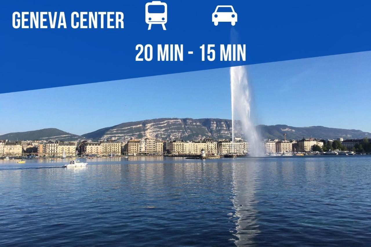 Lac-Montagne-Leman-Geneva, Garage, Tram Annemasse Luaran gambar